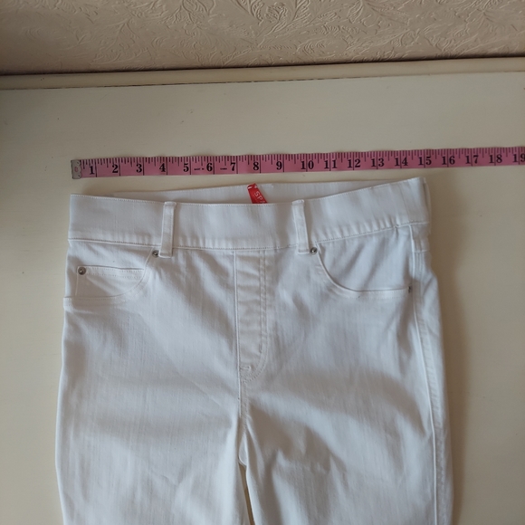 Spanx Jean-ish White Jeggings Medium Petite - Picture 9 of 10
